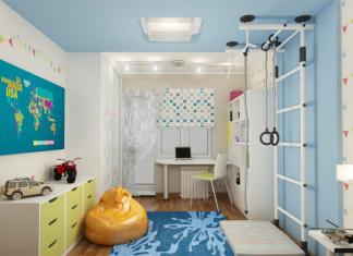 Детский спортивный комплекс для дома Шведская стенка для детей в квартиру